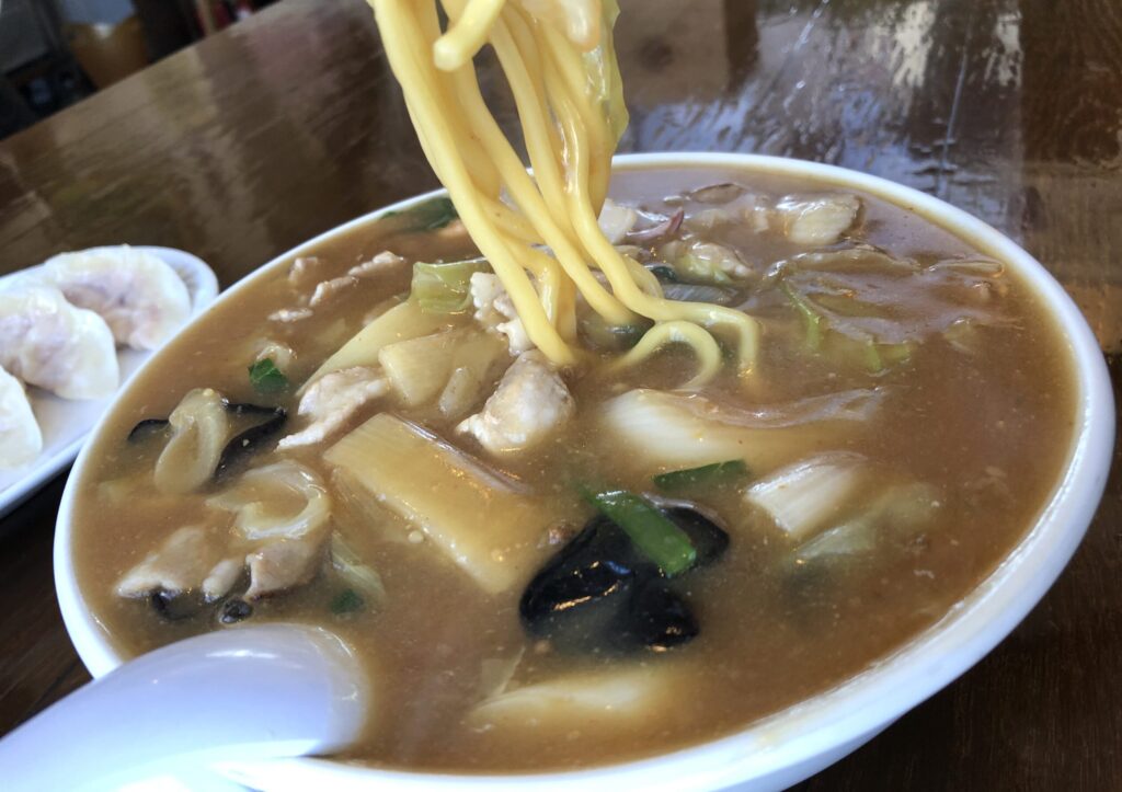 秋田名物のラーメンショップチャイナタウンのみそちゃんぽん